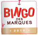Page d'accueil du Bingo des Marques